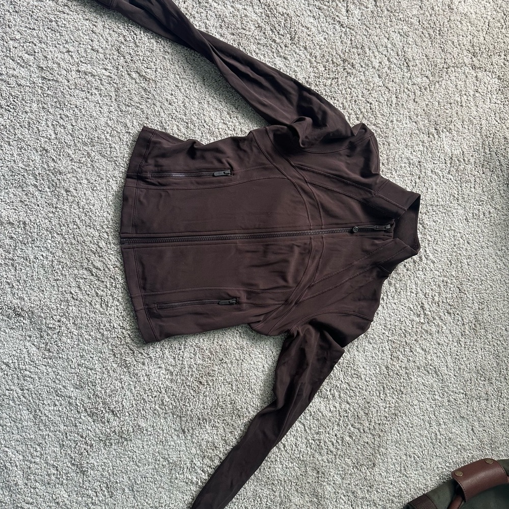lululemon athletica Women's Dark Brown align Jacket - Picture 4 of 4